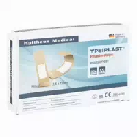Pflasterstrips Ypsiplast Wasserf 2,5x7,2 Cm 50 St
