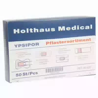 Holthaus Medical Ypsipor Pflastersortiment Sensitive, Weiß, Atmungsaktiv 50 st