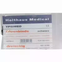 Ohrenbinde Mit Band Schwarz Lang 1 St Binden