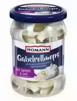 Homann Gabelrollmops mit Zwiebeln & Senf