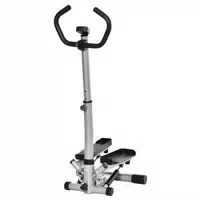 Homcom Heimtrainer Stepper Mit Lcd Display Und Einstellbarer Geschwindigkeit