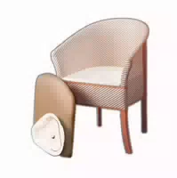Russka Korb Toilettenstuhl