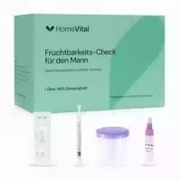 Homevital Fruchtbarkeitstest Mann Spermatest für Zuhause