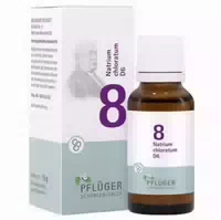 Biochemie Pflüger 8 Natrium Chloratum D 6 Globuli