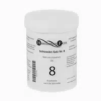 Homoeopathifuchs Schüssler Salz Nummer 8 Natrium Chloratum D6 Biochemie 1000 St Tabletten