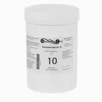 Homoeopathiefuchs Schüssler Salz Nummer 10 Natrium Sulfuricum D6 Biochemie 4000 St Tabletten