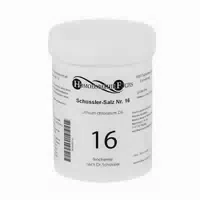 Homoeopathiefuchs Schüssler Salz Nummer 16 Lithium Chloratum D6 Biochemie 400 st Tabletten