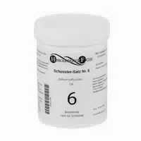 Homoeopathiefuchs Schüssler Salz Nummer 6 Kalium Sulfuricum D6 Biochemie 4000 st Tabletten