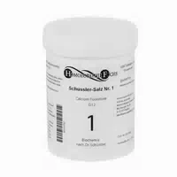 Homoeopathiefuchs Schüssler Salz Nummer 1 Calcium Fluoratum D12 Biochemie 400 st Tabletten