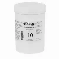 Homoeopathiefuchs Schüssler Salz Nummer 10 Natrium Sulfuricum D6 Biochemie 400 st Tabletten
