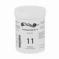 Homoeopathiefuchs Schüssler Salz Nummer 11 Silicea D12 Biochemie 1000 st Tabletten