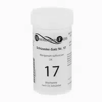 Homoeopathiefuchs Schüssler Salz Nummer 17 Manganum Sulfuricum D6 400 St Tabletten