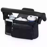 Momcozy Kinderwagen Organizer Universal mit Isolierten Getränkehalter Becherhalter 1 st
