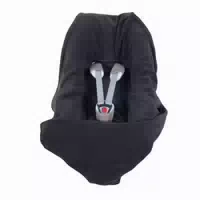 Hoppediz Babydecke Fleece Einschlagdecke für Autositz und Kinderwagen