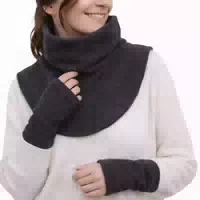 Hoppediz Tragezubehör Fleece Schalkragen und Stulpen