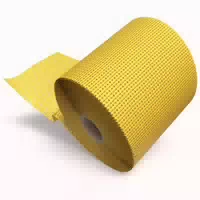 Horn Haft Krepp Kohäsive Haftbandage Gelb 6cm X 20m