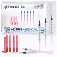 Horn Medical Spritzen Set 1ml Feindosierspritzen