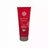 Massage & Glide Gel 2 In 1 Strawberry Scent