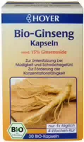 Hoyer Bio Ginseng 30 Kapseln