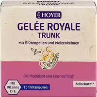 Hoyer Gelée Royale Trunk mit Blütenpollen und Weizenkeimen 10x10 ml