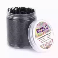 Hoyols 1 2 Zoll Schwarze Elastische Gummibänder Haar Haarbän 1 st