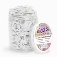 Hoyols 1 2 Zoll Schwarze Elastische Gummibänder Haar Haarbän 1 st