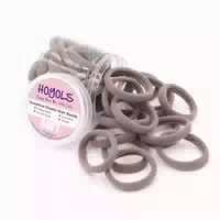 Hoyols 1,6 Zoll Elastische Haarbänder Nylon Pferdeschwanzhal 1 st