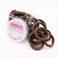 Hoyols 1,6 Zoll Elastische Haarbänder Nylon Pferdeschwanzhal 1 st