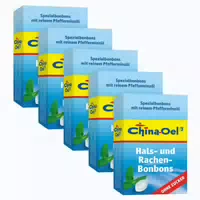 China Öl Hals Hustenbonbons O Zucker 5x40 g