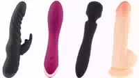 Hugbox Sextoy Geschenkset für Vaginale Stimulation – Rabbit, g Punkt, Wand & Dildo m