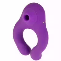 Hugbox Sextoy Klitorisstimulator – Saugvibrator mit Zungenstimulation, Wasserdicht