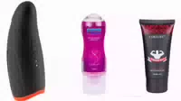 Hugbox Sextoy Männer Set – Masturbator, Verzögerungstrainer und Gleitgel