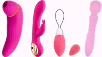 Hugbox Sextoy Premium Set 4 in 1 – Klitorisstimulator, Rabbit, Wand und Vibrations Ei