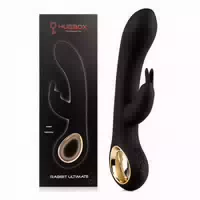 Hugbox Sextoy Rabbit Vibrator mit Wärmefunktion – Klitoris & g Punkt Stimulator