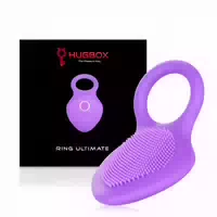 Hugbox Sextoy Vibrationsring für Paare – Klitorisstimulator, Wasserdicht