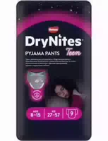 Huggies Drynites Teen Pyjama Pants Girl 27 57kg