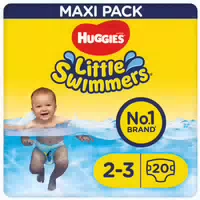Huggies Little Swimmers Wiederverwendbare Schwimmwindel Gr 3 4 11 14kg Tropical