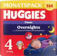 Huggies Overnight Pants Größe 4 9 14 kg Nachtwindeln