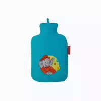 Kinder Öko Wärmflasche 0,8 L Mit Cordbezug Benjamin Blümchen Türkis 1 St