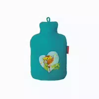 Kinder Öko Wärmflasche 0,8 L Mit Cordbezug Bibi Blocksberg Petrol 1 St