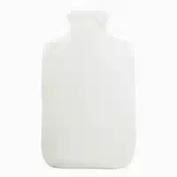 Öko Wärmflasche 2,0 L Mit Nickibezug Soft Creme 1 St