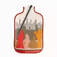 Öko Wärmflasche 2,0 L Mit Softshell Bezug So Hot In The City 1 St
