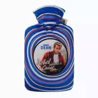 Wärmflasche Klassik 1,8 L Mit Nickibezug Movie James Dean