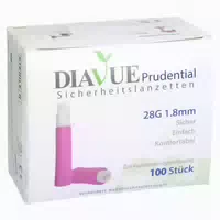 Sicherheits Lanzetten 28 g 1,8 mm 100 st