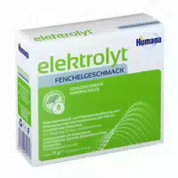 Humana Elektrolyt Fenchelgeschmack 75g 75 G Pulver