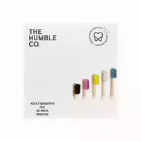 The Humble Co Bambuszahnbürste Medium Gelb