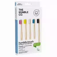 The Humble Co Humble Bambus Zahnbürste Sensitive 5 Stück