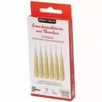 The Humble Co Humble Interdentalbürste Bambus Interdentalbürste Größe 2 0,5 mm