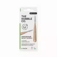 The Humble Co Interdentalbürsten aus Bambus, Größe 5, Grün