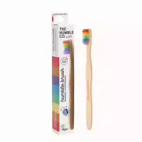 The Humble Co Kinderzahnbürste Bambus Regenbogen